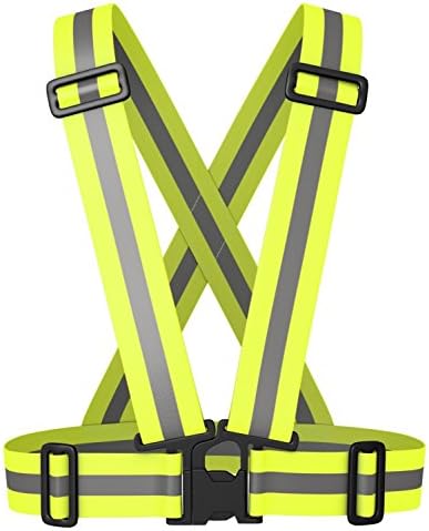 Reflective, High Visibility, Safety Running Vest
