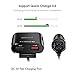 OsxoABB 4 Port USB Car Charger For Front/Back Seat Passengers,Quick Charge 3.0,Smart IC Technology