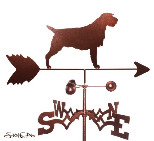 Hand Made WIREHAIRED POINTING GRIFFON DOG SIDE Mount Weathervane