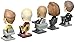 Star Trek Captains Monitor Mate Bobbles Set of 5-Con. Excl.