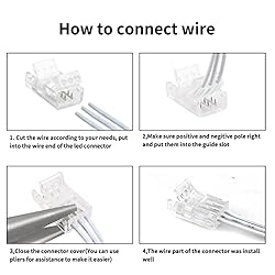 RGBZONE 32.8ft 3Pin LED Extension Cable Wire and