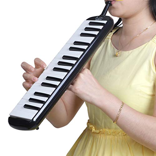 MuLuo 32 Keys Melodica Musical Harmonica for Music Lovers with One mouthpieces and Carrying Bag
