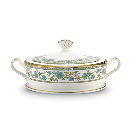 VINTAGE Noritake Round Covered Vegetable Bowl With Lid Mariana Gold - View #14