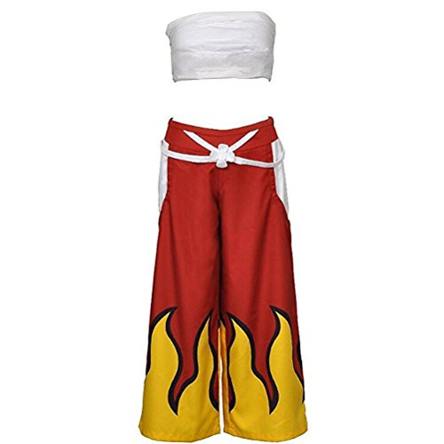 Poetic Walk Fairy Tail Erza Scarlet Cosplay Costume Fight Outfit