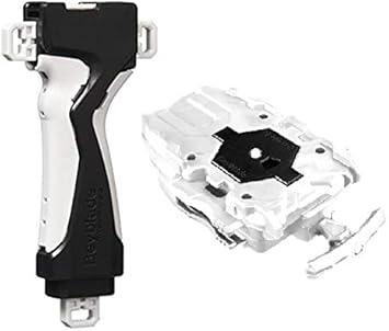 lanzador beyblade blanco