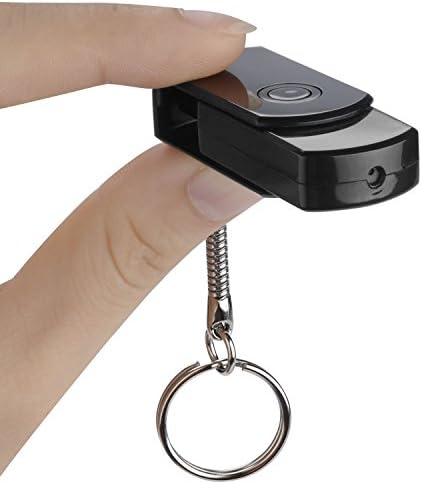 Arebi Latest Edition USB Flash Drive Mini HD Hidden Spy Camera U Disk Personal Security Audio and Video Recorder with Motion Detection