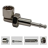 Jamaican Pipe Small Pipe with Creative Transformation Design Mini & Portable Jamaican Style Screw Pipes for Collection Personalized Gift for Father & Husband & Art Collector