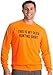 Ann Arbor T-shirt Co. This is My Deer Hunting Shirt | Funny Hunter Blaze Orange Safety Clothes T-Shirt-(Adult,L)