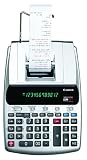 Canon Office Products 2202C001 Canon MP25DV-3 Desktop Printing Calculator with Currency Conversion, Clock & Calendar