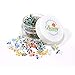 Polykarmatic Glass Daisy Screens for Pipes(100 pcs w/ BPA free breakage-proof container)