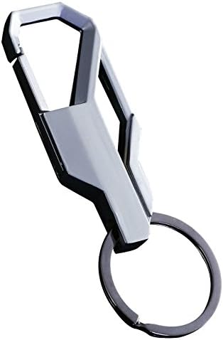 Premium Metal Car Keychain Key Organizer by Harukokoro, Key Chain Key Ring Key Holder for Men