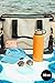 MIRA 40 oz Stainless Steel Vacuum Insulated Wide Mouth Water Bottle | Thermos Keeps Cold for 24 hours, Hot for 12 hours | Double Walled Powder Coated Travel Flask | Pearl Blue