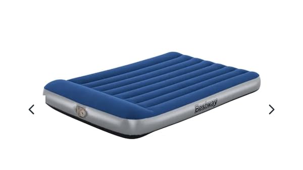 TRITECH AIRBED 12 INCH WITH BUILT-IN AC PUMP, TWIN (BLUE)