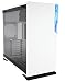 In Win 101 White ATX Mid Tower Gaming Computer Case with Tempered Glass White