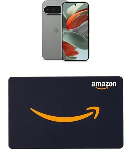 Amazon.com: Google Pixel 9 Pro - Obsidian - 128 GB with $200
