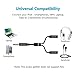 Besign Audio Cable Pack - 3.5mm Aux Cable, Male to Female Extension Audio Cable, Female (CTIA Standard) to 2 Male Headphone Mic Audio Y Splitter Cable, 3.5mm Male to 2 Port 3.5mm Female Audio Cable