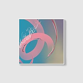 Framed Canvas Wall Art for Living Room, Bedroom Abstract Canvas Prints for Modern Home Decoration Ready to Hang - 16"x16" inches