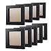 9PCs 4x4 Square Picture Frames Black Wood Instagram Photo Image fit Window 3.6 x 3.6 Wall Decoration