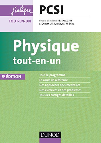 Physique tout-en-un PCSI - 5e éd. by (Paperback)
