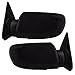 Power Side View Mirrors with Metal Base Driver and Passenger Replacements for Chevrolet GMC Pickup Truck SUV 15764757 15764758