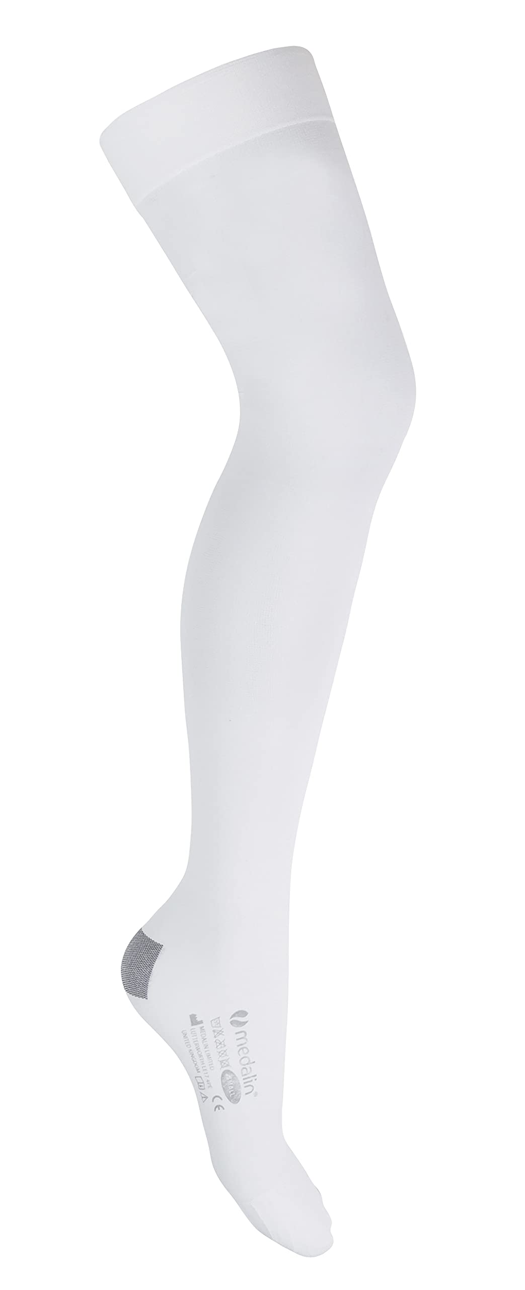Saphena - Unisex Medical Grade Class 1 Graduated Compression After Surgery Thigh High Anti Embolism Stockings Socks (Large, Green (TH))