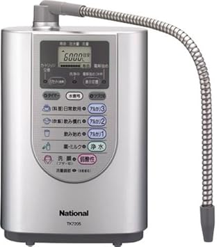 パナソニック アルカリイオン整水器 TK7205 取扱説明書