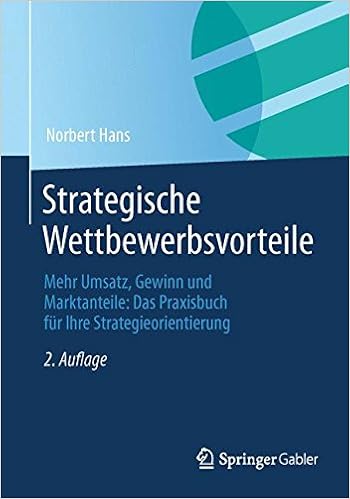 Cover des Buchs: Strategische Wettbewerbsvorteile: Mehr Umsatz, Gewinn und Marktanteile: Das Praxisbuch für Ihre Strategieorientierung