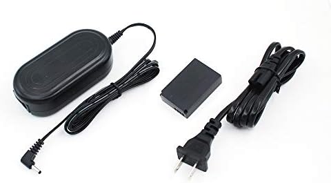 ACK-E12 Dummy Battery & Power Adapter Kit For Canon EOS M, M50, M100, M200, Kiss M - LP-E12 Replacement For Continuous Power