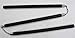 MedievalDepot Training Foam Padded Three Sectional Staff - Black