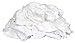 Buffalo Industries (10521) Absorbent White Recycled T-Shirt Cloth Rags - 1 lb. box - For All-purpose Wiping, Cleaning, and Polishing - Made from 100% Recycled Materials