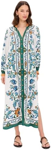 farm rio turquoise richelieu maxi dress Blue Romantic Richelieu Maxi Dress  FARM Rio