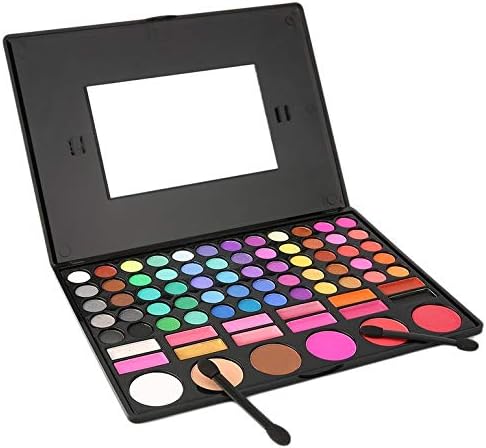 78 Colors Eye Shadow Cosmetic Make up Palette Lipgloss Mirror Blush Kit Set