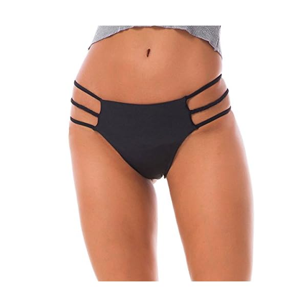 Tuopuda-Womens-String-Bikini-Bottom-Fashion-Sexy-Strappy-String-Bikini-Panties-Hipster-Thong-Swimwear-Bottom-Solid-Black