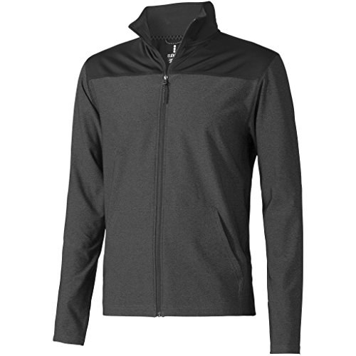 Elevate Mens Perren Knit Jacket (XXL) (Heather Smoke)
