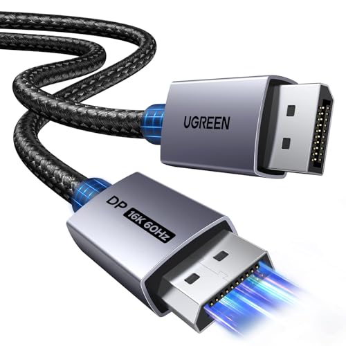 UGREEN 16K DisplayPort 2.1 Cable 6.6FT