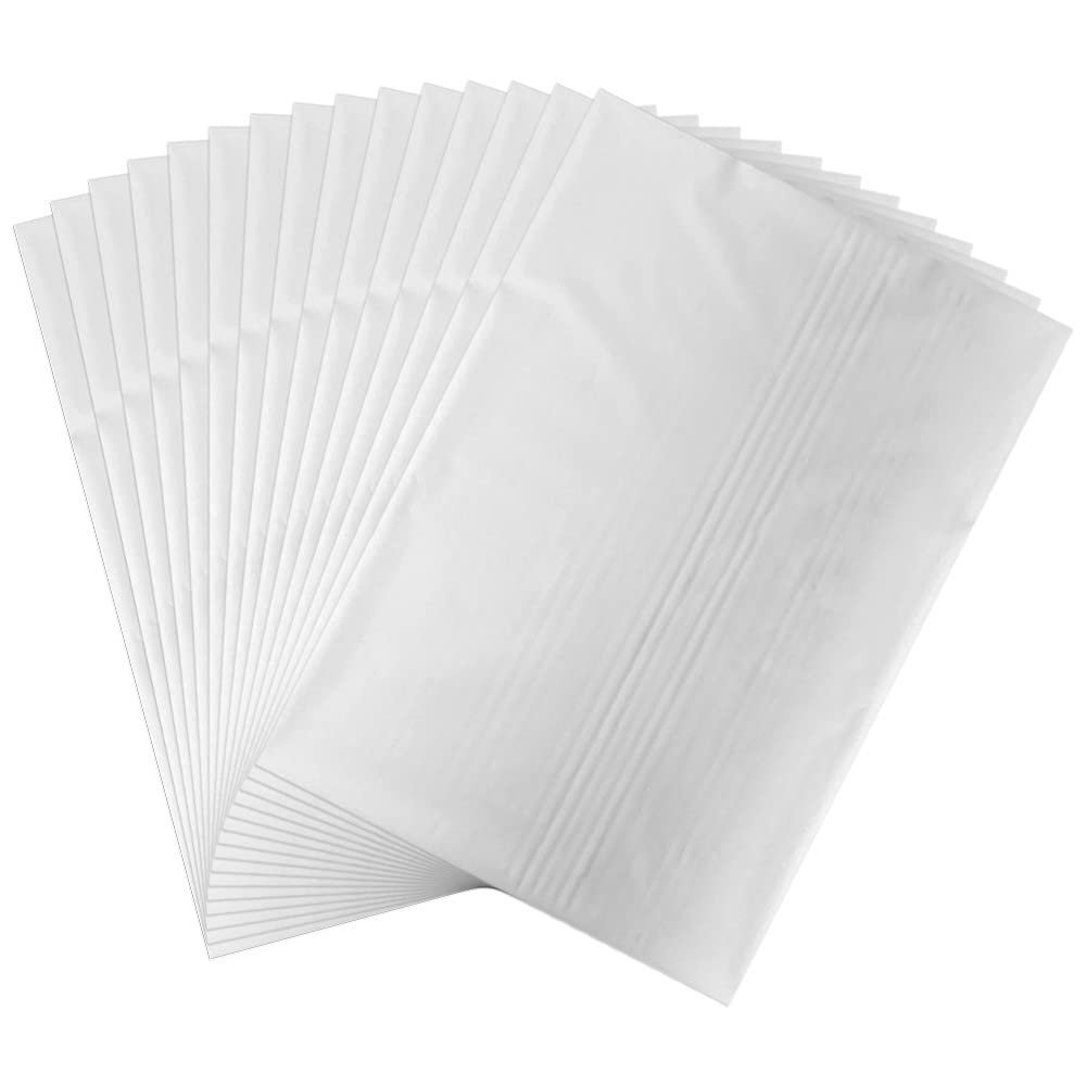 CYFUN DESIGN 50 Sheets Toner Reactive Foil Sheet for Crafts Paper Holographic Heat Transfer Craft Scrapbooking Stamping Cardstock DIY Accessories 7.9 x 11.4inch-Silver