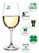 St Patricks Day Decorations for Your Wine Glass or Beer Mug Set of 6 Magnetic Wine Charms Fun for a Parade, Pub Crawl, Party Favors