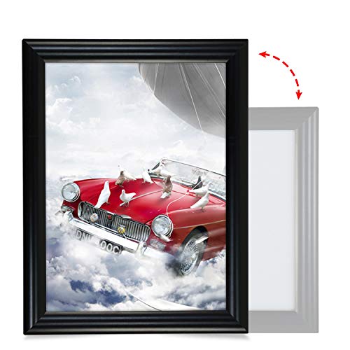image for T-SIGN 24 x 36 Inches Aluminum Snap Poster Frame Inclueds White Dry Ea