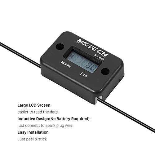 4 NKTECH+Motorcycle+Snowmobile+Waterproof+Tachometer