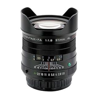 Pentax 31mm F/1.8 FA Limited Lens for Pentax and Samsung SLR Cameras Pentax 31mm F/1.8 FA Limited Lens for Pentax and Samsung SLR Cameras