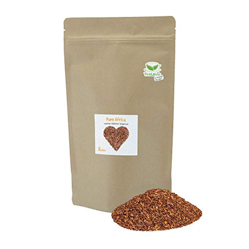 TEALAVIE - Pure Africa - Rooibos Tee lose 240g | weicher lieblicher Teegenuss | umweltfreundlicher Nachfüllpack - loser…
