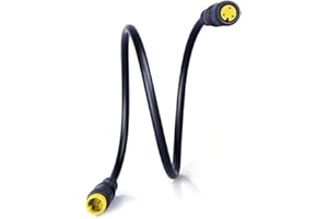 BAFANG 50CM 3pin Plug Female to Male Extension Cable for Thumb Throttle and Gear Sensor in Ebike Kit