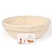 Anti-Mold Mildew NEW INNOVATION Banneton Proofing Basket & Brotform Cloth Liner, Natural Rattan Ebook Gift by Mallaca (9.5 inch, nature)