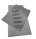Debit Registers & Covers Mini ATM Checkbook Registers - Set of 5