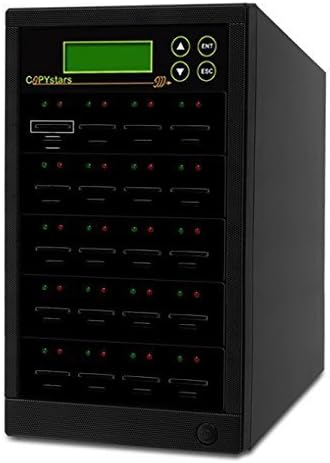 Copystars SD Card Duplicator Micro-SD Card Duplicator Tower 1 to 15 Secure Digital Memory Card Tower