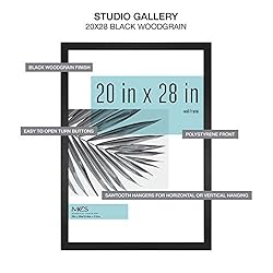 MCS Studio Gallery Frame, Black Woodgrain, 20 x 28