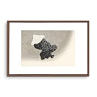Framed Canvas Wall Art Japanese Style Canvas Prints Home Artwork Decoration for Living Room,Bedroom - 16x24 inches