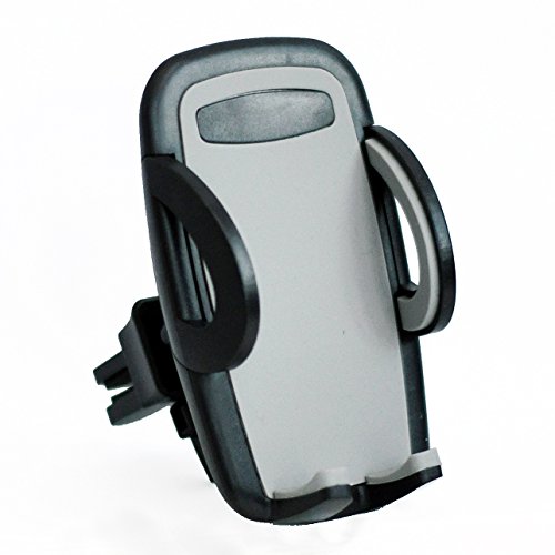 Seekfull Universal Cell Phone Car Air Vent Mount Holder with 360 Rotation and Release Button for iPhone Smartphone Android GPS Devices Cradle 2.1-3.8 inch width