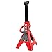BIG RED T42012 Torin Steel Jack Stand: 2 Ton (4,000 lb) Capacity, Red, Single Jack