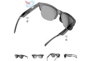 DYOATO Smart Glasses, Bluetooth Sunglasses for Adults,Smart Glasses Built-in Mic&Speakers, Open Ear Smart Audio Glasses,Solar Glasses 06